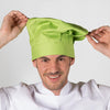 Chapéu Chef Francês com Velcro-Pistacho-Único-RAG-Tailors-Fardas-e-Uniformes-Vestuario-Pro