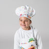 Chapéu Chef Infantil Pocoyo-Branco-Unico-RAG-Tailors-Fardas-e-Uniformes-Vestuario-Pro