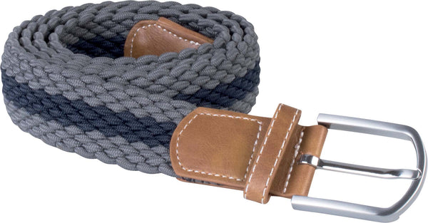 Cinto entrelaçado elástico-Mid Grey / Azul Marinho-Único-RAG-Tailors-Fardas-e-Uniformes-Vestuario-Pro