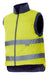 Colete Acolchoado Reversível de Alta Visibilidade-Azul Marinho-S-RAG-Tailors-Fardas-e-Uniformes-Vestuario-Pro