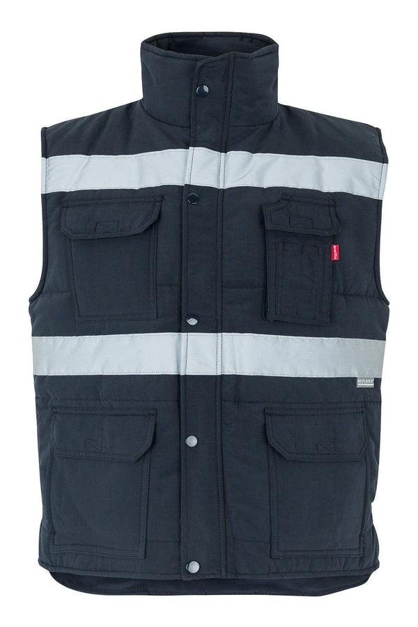 Colete Acolchoado com Faixas Multibolsos-Azul Marinho-S-RAG-Tailors-Fardas-e-Uniformes-Vestuario-Pro