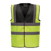 Colete Alta-Visibilidade 24cores (1 de 2)-Preto/Hi Vis Amarelo-S-RAG-Tailors-Fardas-e-Uniformes-Vestuario-Pro