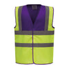 Colete Alta-Visibilidade 24cores-Roxo/Hi Vis Amarelo-S-RAG-Tailors-Fardas-e-Uniformes-Vestuario-Pro