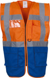 Arancione/Blu reale