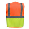 Colete Alta-Visibilidade c/ Bolsos BICOLOR-RAG-Tailors-Fardas-e-Uniformes-Vestuario-Pro