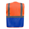 Colete Alta-Visibilidade c/ Bolsos BICOLOR-RAG-Tailors-Fardas-e-Uniformes-Vestuario-Pro