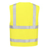 Colete Bizflame Hi-Vis FR com Fecho de Correr-RAG-Tailors-Fardas-e-Uniformes-Vestuario-Pro