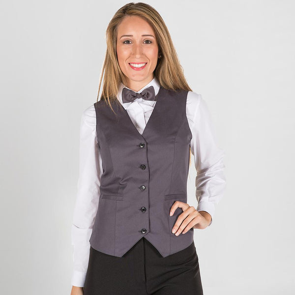 Colete Classico Senhora Arpino-Cinza-XL-RAG-Tailors-Fardas-e-Uniformes-Vestuario-Pro