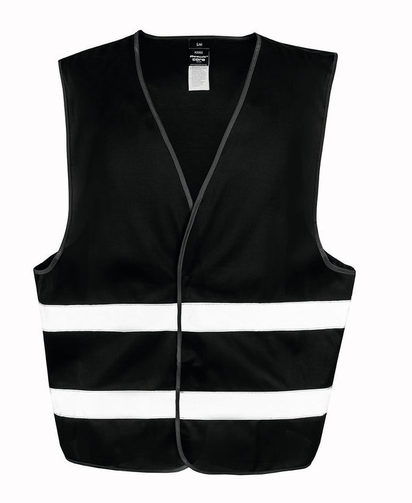 Colete Core com maior visibilidade-Black-XS-RAG-Tailors-Fardas-e-Uniformes-Vestuario-Pro