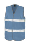 Colete Core com maior visibilidade-Sky-XS-RAG-Tailors-Fardas-e-Uniformes-Vestuario-Pro