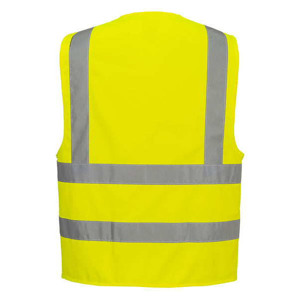Colete Essential com Tiras e Suspensórios de Alta Visibilidade-RAG-Tailors-Fardas-e-Uniformes-Vestuario-Pro