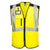 Colete Executivo PW3 Hi-Vis-Amarelo/Preto-S-RAG-Tailors-Fardas-e-Uniformes-Vestuario-Pro