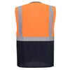 Colete Executivo de Contraste de Alta Visibilidade Essential-RAG-Tailors-Fardas-e-Uniformes-Vestuario-Pro