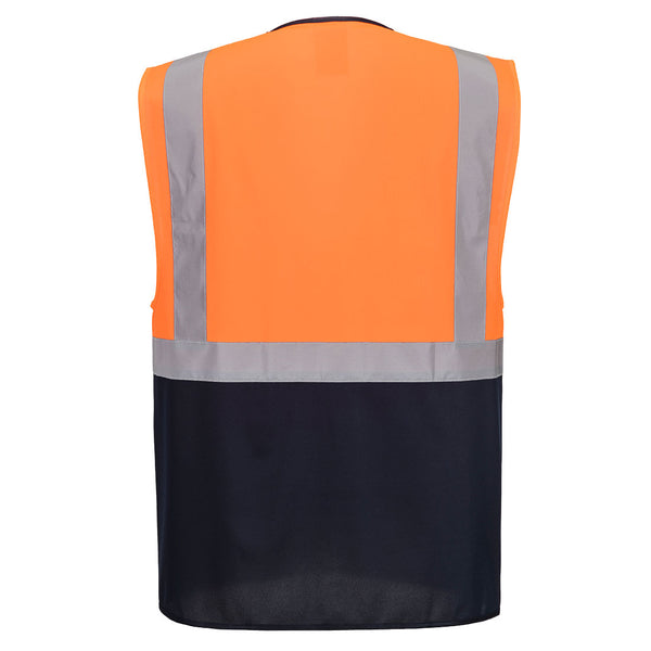 Colete Executivo de Contraste de Alta Visibilidade Essential-RAG-Tailors-Fardas-e-Uniformes-Vestuario-Pro