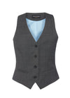 Colete Feminino Scapoli-Grey Check-34 (UK 06)-RAG-Tailors-Fardas-e-Uniformes-Vestuario-Pro