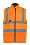 Colete Forrado Alta Visibilidade-Hi Vis Laranja-S-RAG-Tailors-Fardas-e-Uniformes-Vestuario-Pro