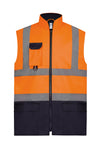 Colete Forrado Alta Visibilidade-Hi Vis Laranja/Marinho-S-RAG-Tailors-Fardas-e-Uniformes-Vestuario-Pro