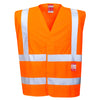 Colete Hi-Vis FR-Laranja-4X/5X-RAG-Tailors-Fardas-e-Uniformes-Vestuario-Pro