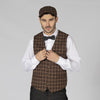 Colete Homem Barman e Sala Gália-792 - GALÊS BROWN-XS-RAG-Tailors-Fardas-e-Uniformes-Vestuario-Pro