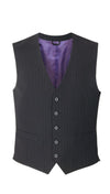 Colete Masculino Busso-Charcoal Pinstripe-44 (UK 34)-RAG-Tailors-Fardas-e-Uniformes-Vestuario-Pro