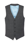 Colete Masculino Busso-Grey Check-44 (UK 34)-RAG-Tailors-Fardas-e-Uniformes-Vestuario-Pro