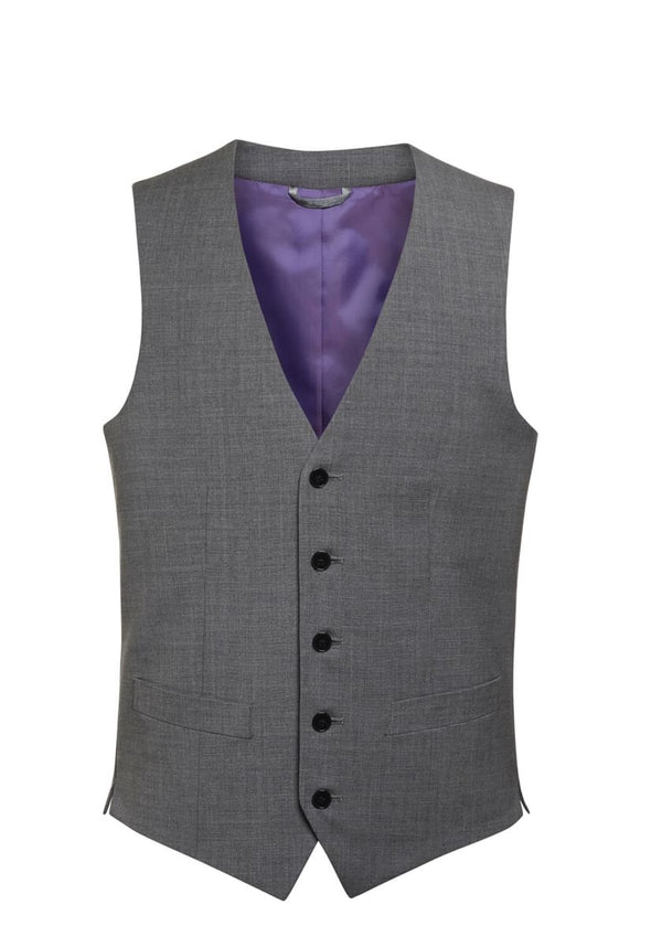 Colete Masculino Busso-Light Grey-44 (UK 34)-RAG-Tailors-Fardas-e-Uniformes-Vestuario-Pro