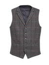 Colete Masculino Rockwood-Grey/Brown-S (SML)-RAG-Tailors-Fardas-e-Uniformes-Vestuario-Pro