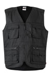 Colete Multibolsos Report-Preto-S-RAG-Tailors-Fardas-e-Uniformes-Vestuario-Pro