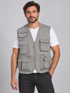 Colete Multibolsos Selva-Cinza Claro-S-RAG-Tailors-Fardas-e-Uniformes-Vestuario-Pro