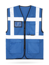 Colete Multifuncional em Malha Unissexo-Azul-S-RAG-Tailors-Fardas-e-Uniformes-Vestuario-Pro