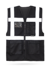 Colete Multifuncional em Malha Unissexo-Preto-S-RAG-Tailors-Fardas-e-Uniformes-Vestuario-Pro