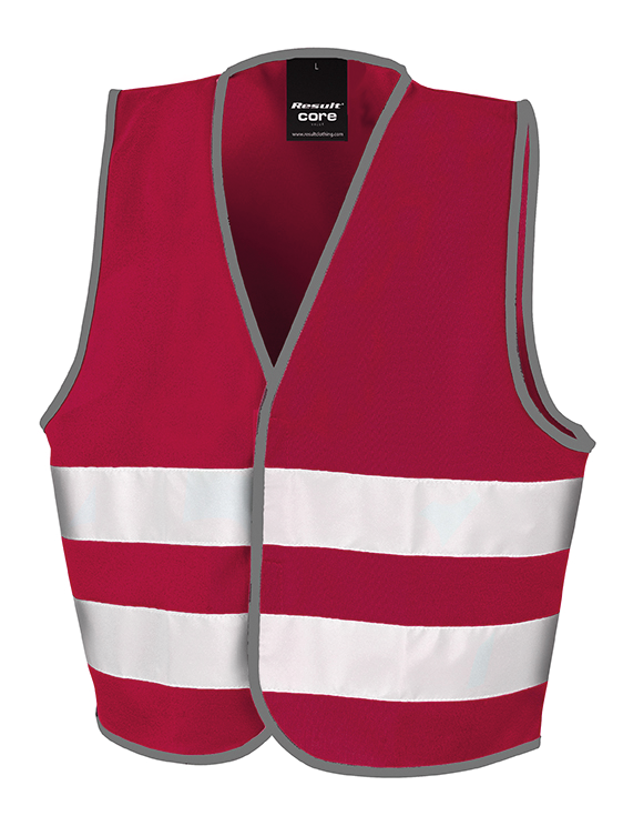 Colete Refletor de Criança-Bordeaux-4/6 Anos-RAG-Tailors-Fardas-e-Uniformes-Vestuario-Pro
