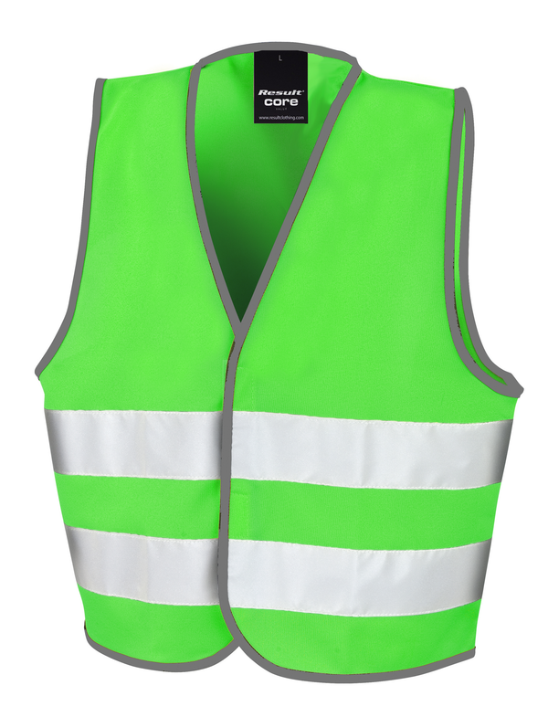 Colete Refletor de Criança-Lima-4/6 Anos-RAG-Tailors-Fardas-e-Uniformes-Vestuario-Pro