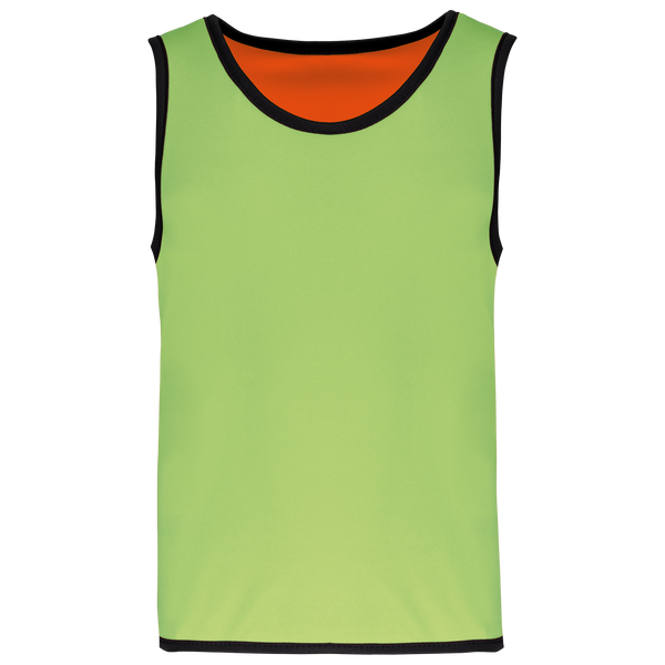 Colete Rugby Reversível de Criança-Lima / Laranja Picante-6/10 Anos-RAG-Tailors-Fardas-e-Uniformes-Vestuario-Pro