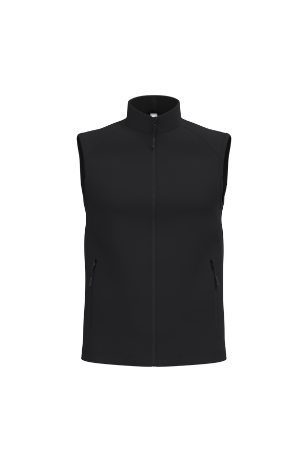 Colete Softshell 2 Camadas Unissexo-Preto Ideal-XS-RAG-Tailors-Fardas-e-Uniformes-Vestuario-Pro