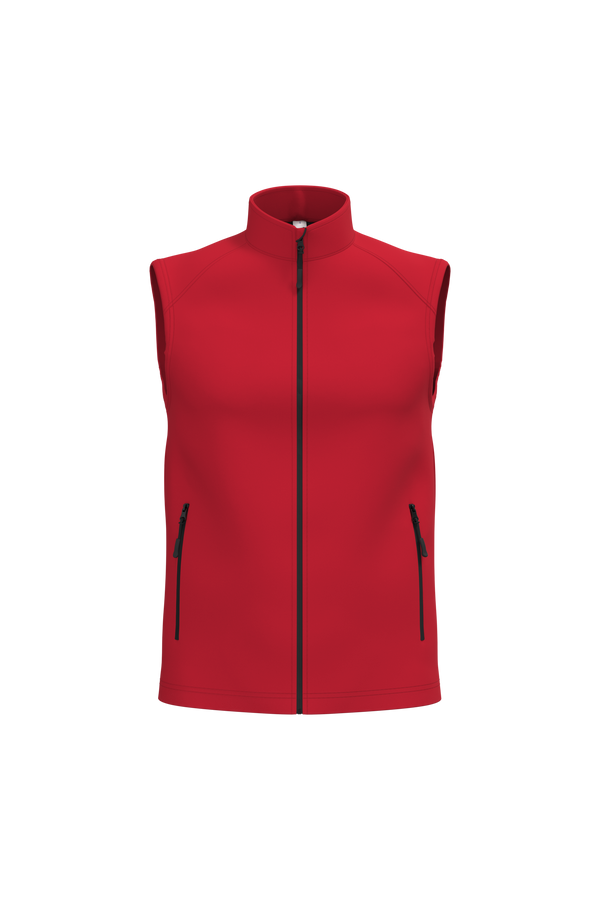 Colete Softshell 2 Camadas Unissexo-Vermelho Ideal-XS-RAG-Tailors-Fardas-e-Uniformes-Vestuario-Pro
