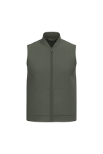 Colete Unissexo Forrado em Sarja Eco-Responsável com Gola Teddy-Organic Khaki-XS-RAG-Tailors-Fardas-e-Uniformes-Vestuario-Pro