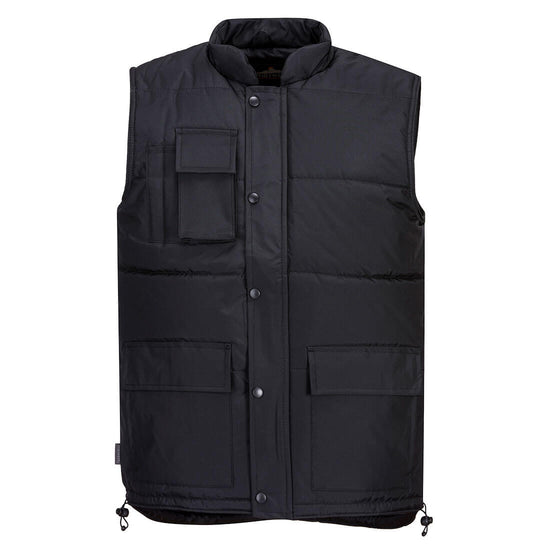 Colete acolchoado Classic-Preto-4XL-RAG-Tailors-Fardas-e-Uniformes-Vestuario-Pro