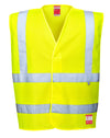 Colete anti-estático Hi-Vis - Resistente à chama-Amarelo-4X/5X-RAG-Tailors-Fardas-e-Uniformes-Vestuario-Pro