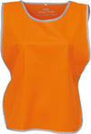 Colete com acabamento retrorreflector-Laranja-Child-RAG-Tailors-Fardas-e-Uniformes-Vestuario-Pro