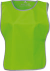 Colete com acabamento retrorreflector-Lime-Child-RAG-Tailors-Fardas-e-Uniformes-Vestuario-Pro