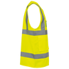 Colete de Alta Visibilidade Reciclado com Fecho Unissexo-RAG-Tailors-Fardas-e-Uniformes-Vestuario-Pro