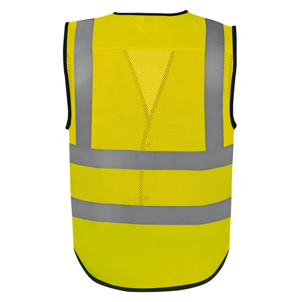 Colete de Alta Visibilidade com Molas de Pressão Eco Superior-RAG-Tailors-Fardas-e-Uniformes-Vestuario-Pro