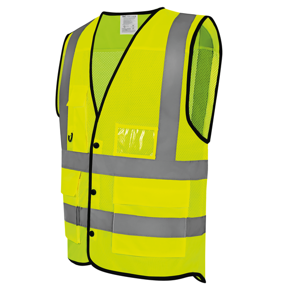 Colete de Alta Visibilidade com Molas de Pressão Eco Superior-RAG-Tailors-Fardas-e-Uniformes-Vestuario-Pro