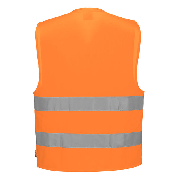 Colete de Duas Tiras de Alta Visibilidade Essential-RAG-Tailors-Fardas-e-Uniformes-Vestuario-Pro