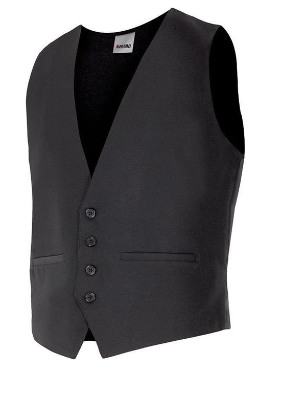 Colete de Sala sem Lapela-Preto-46-RAG-Tailors-Fardas-e-Uniformes-Vestuario-Pro