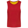 Colete de Treino Reversível Multidesportos Unissexo-Vermelho Desportivo / Amarelo Desportivo-S/M-RAG-Tailors-Fardas-e-Uniformes-Vestuario-Pro