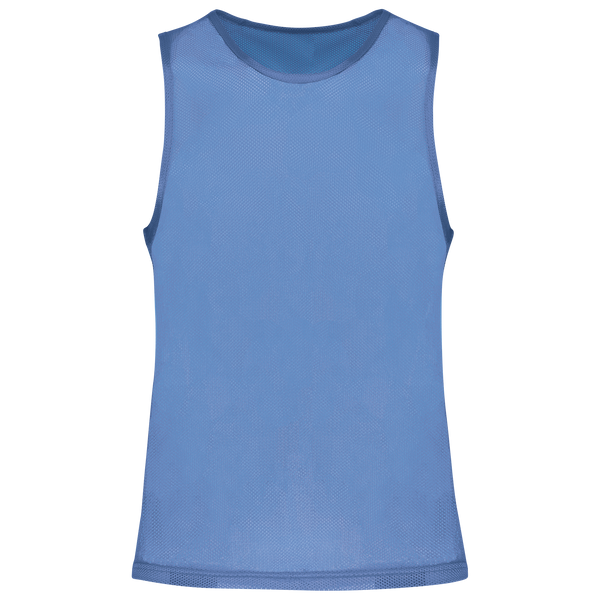 Colete de Treino em Malha-Azul Céu Desportivo-S/M-RAG-Tailors-Fardas-e-Uniformes-Vestuario-Pro