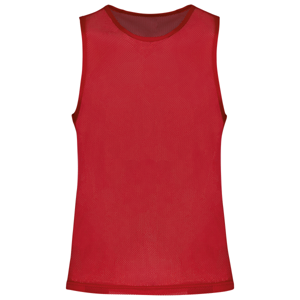 Colete de Treino em Malha-Vermelho Desportivo-S/M-RAG-Tailors-Fardas-e-Uniformes-Vestuario-Pro