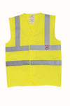 Colete de alta visibilidade ignífugo-Hi Vis Amarelo-S-RAG-Tailors-Fardas-e-Uniformes-Vestuario-Pro